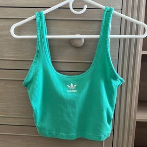mint green, Adidas crop top!